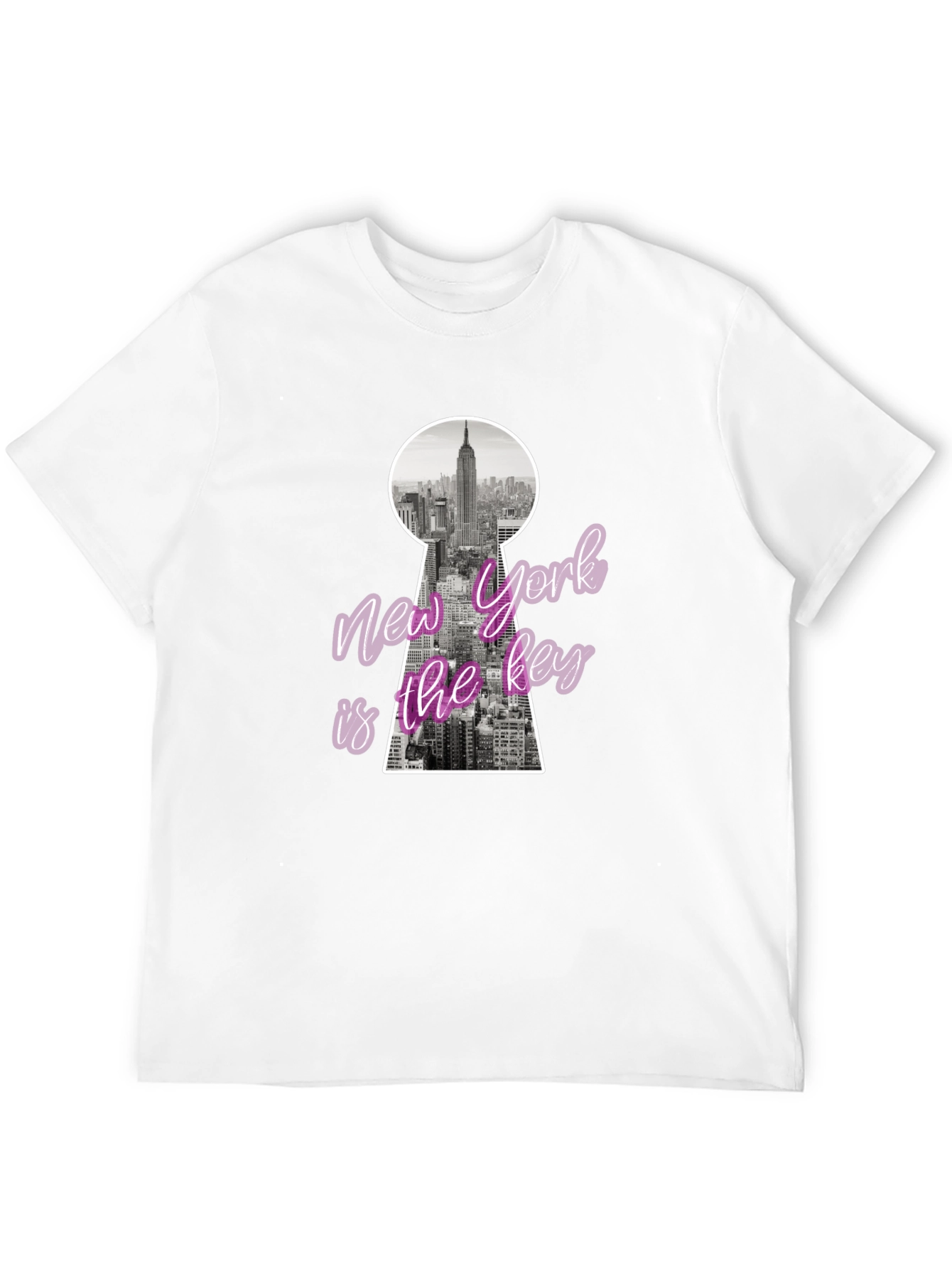 New York City Key Graphic T-Shirt