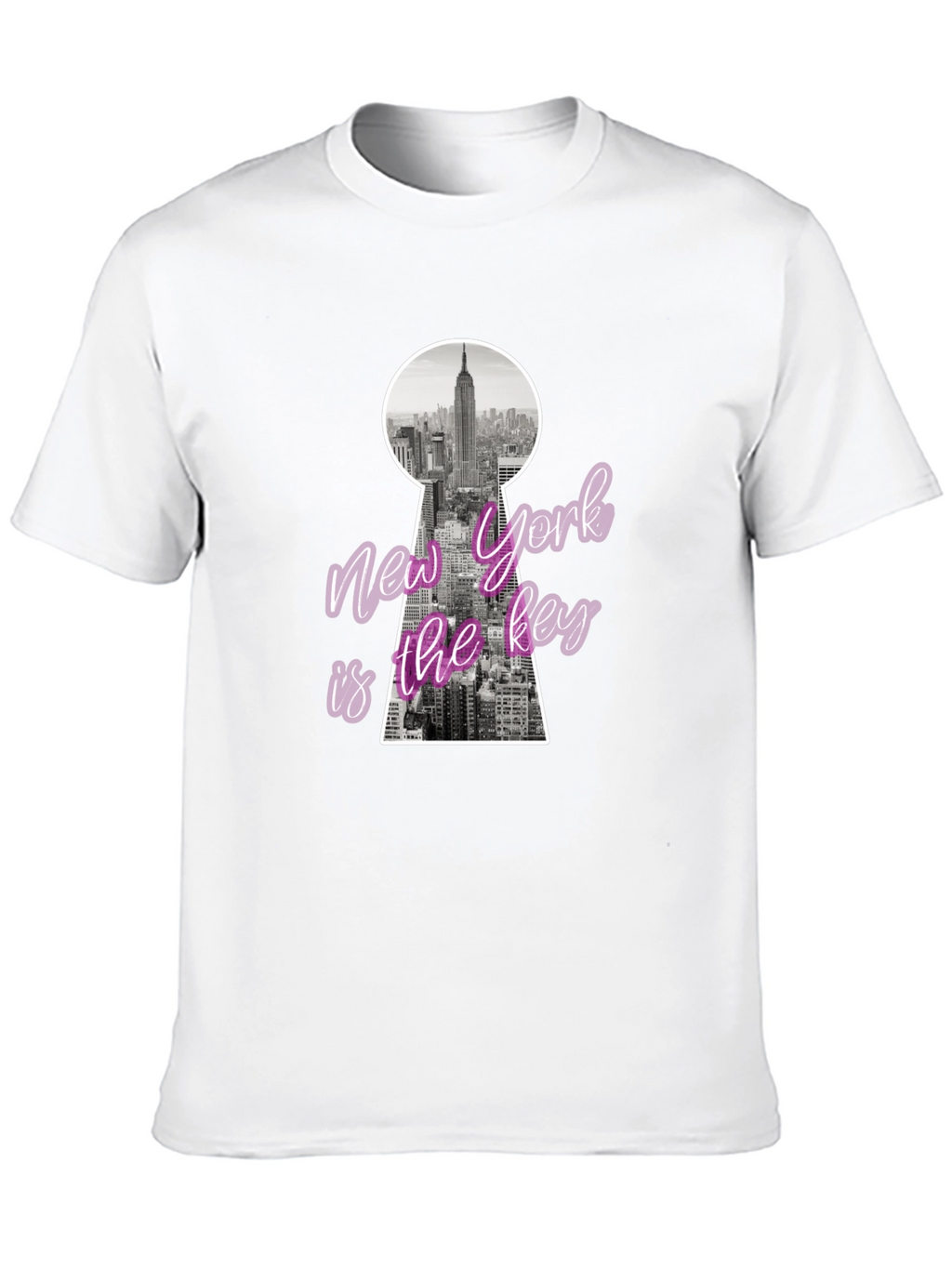 New York City Key Graphic T-Shirt
