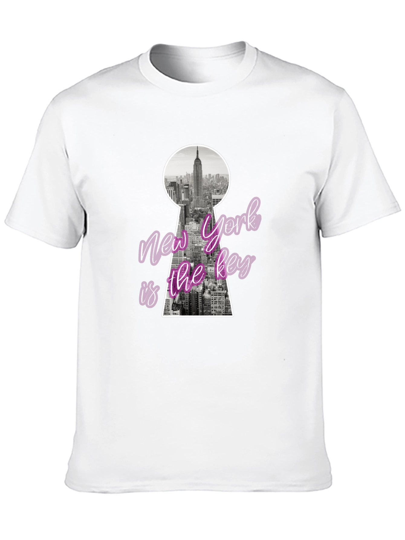 New York City Key Graphic T-Shirt