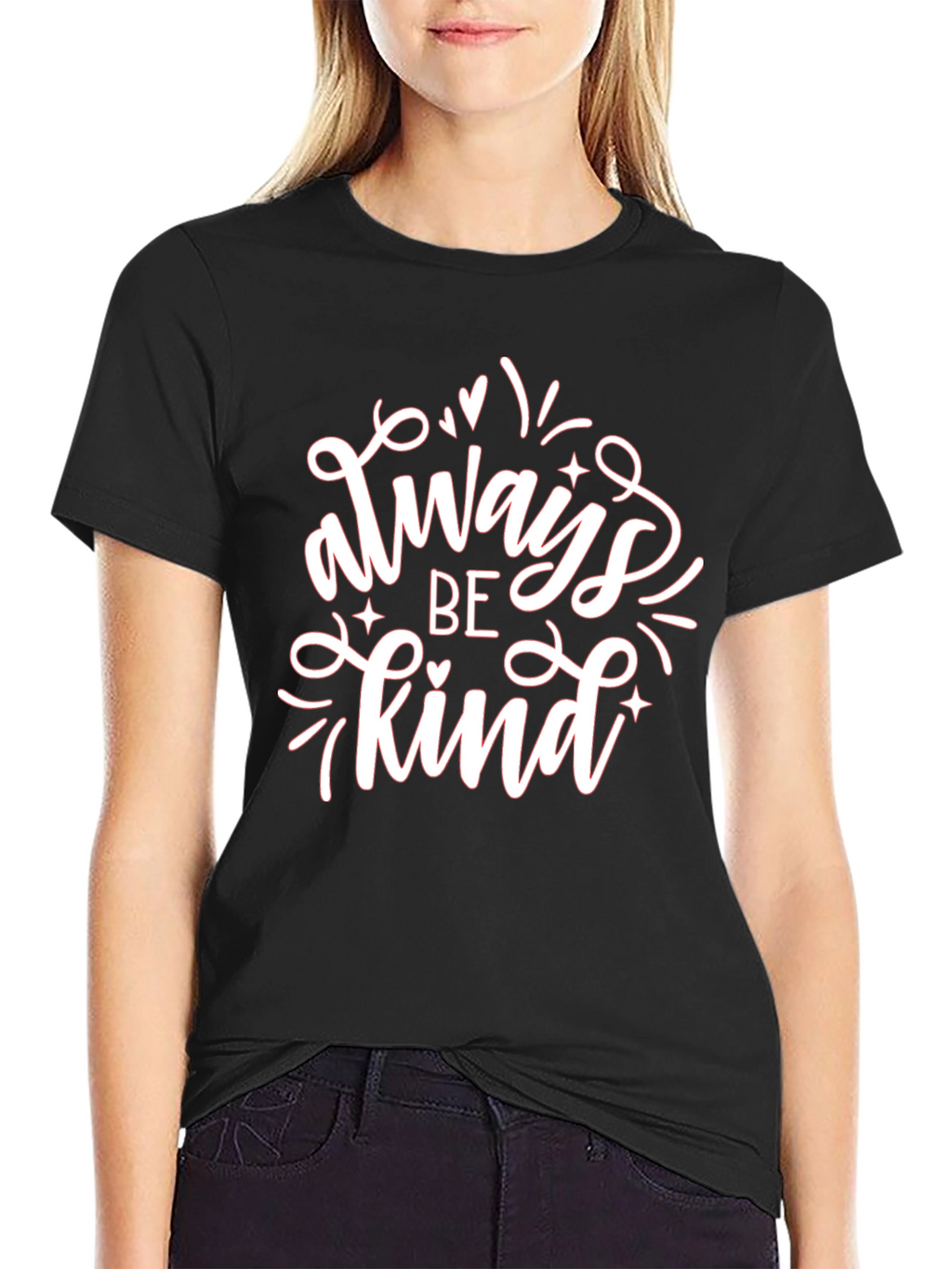 Always Be Kind Graphic Tee - Soft Cotton Blend