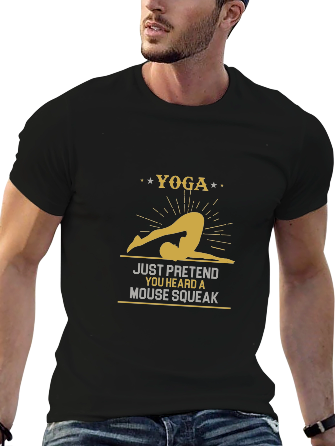 Yoga Mouse Squeak T-Shirt