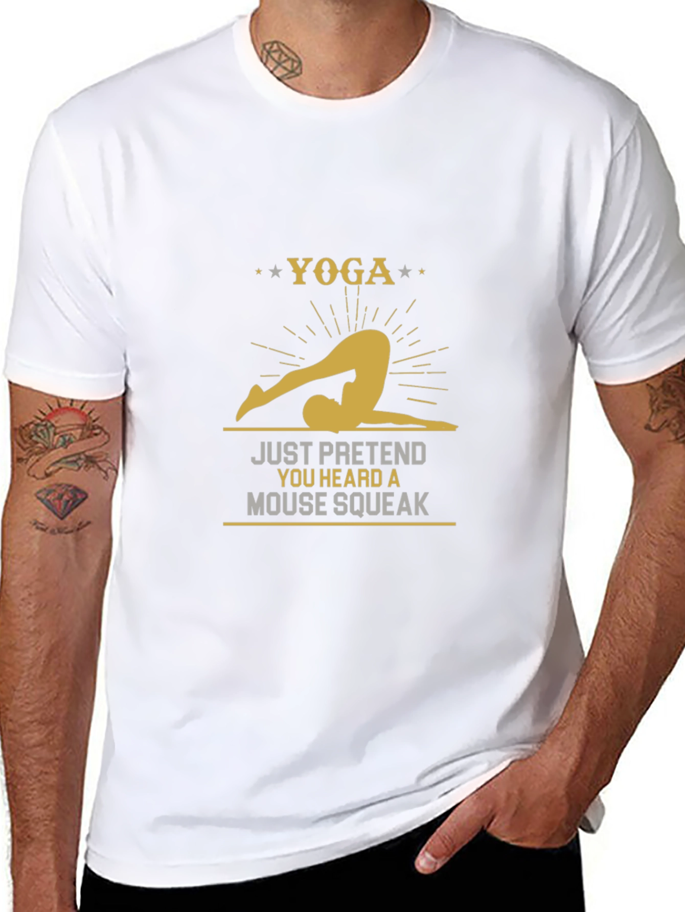 Yoga Mouse Squeak T-Shirt