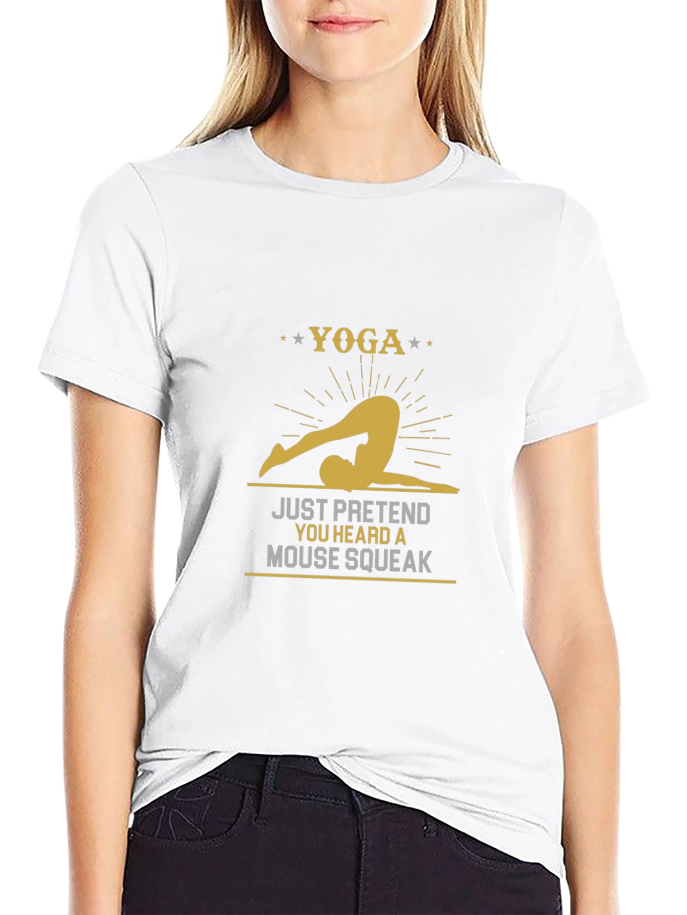 Yoga Mouse Squeak T-Shirt