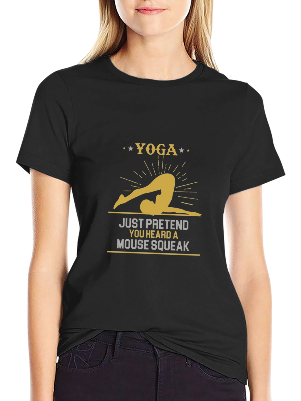 Yoga Mouse Squeak T-Shirt
