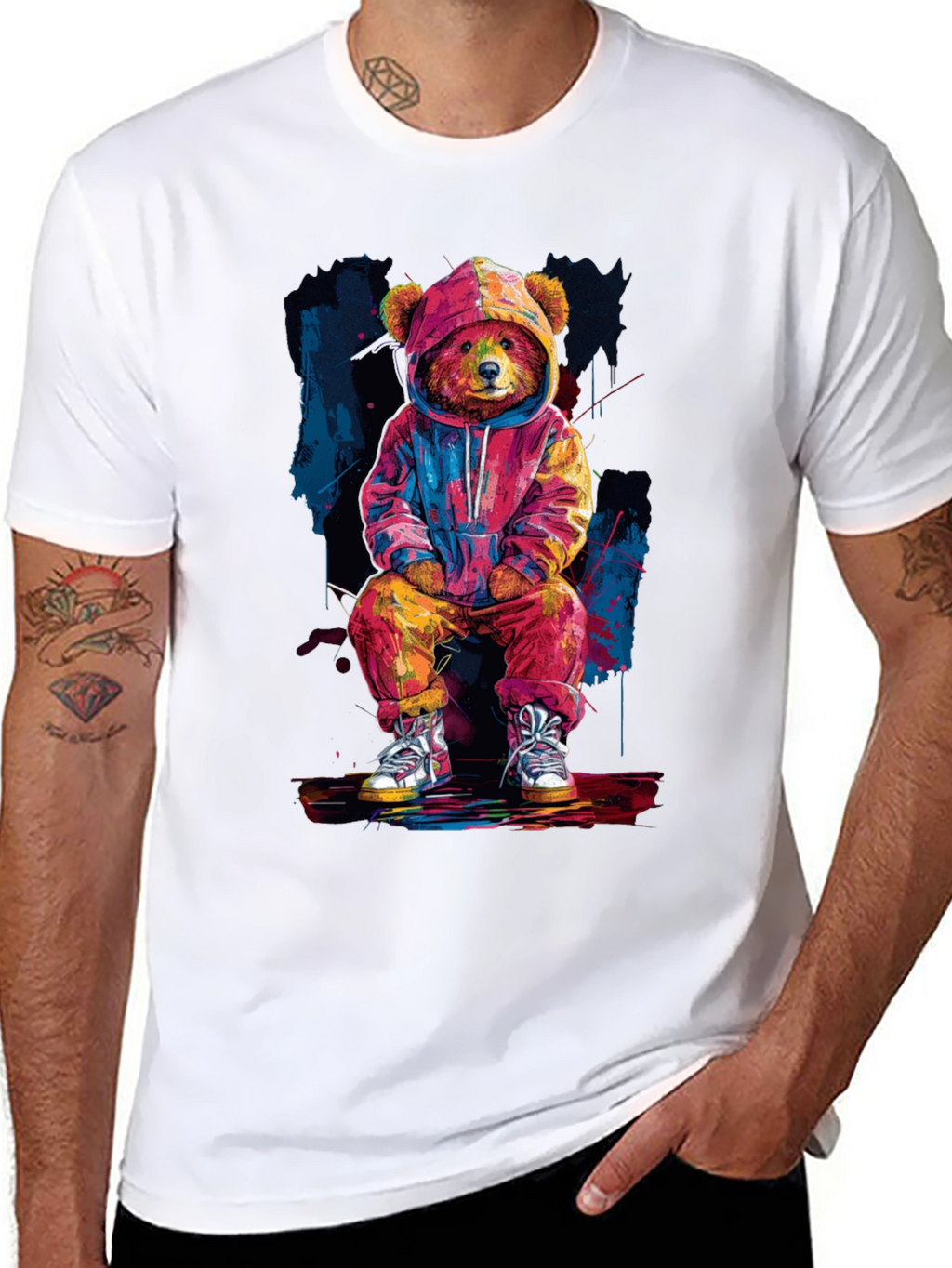 Cool Bear Hoodie T-Shirt