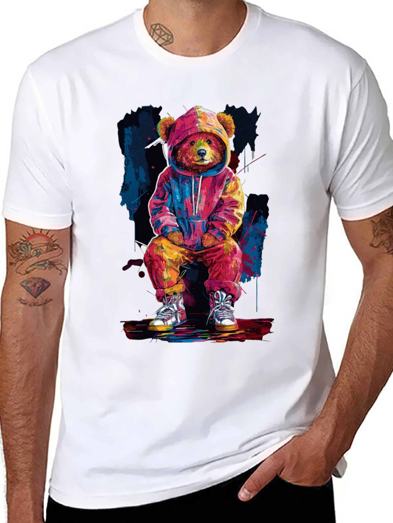 Cool Bear Hoodie T-Shirt