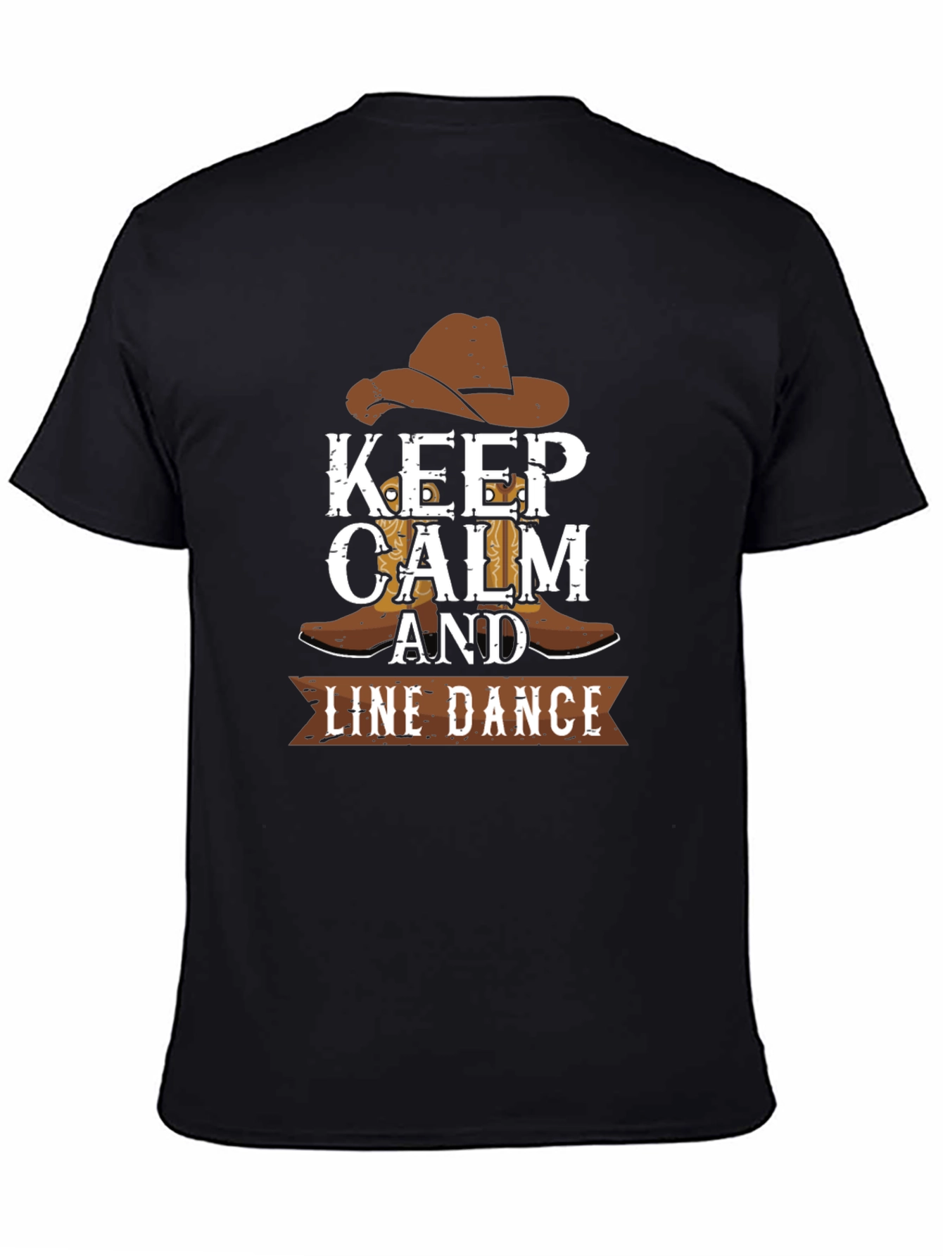 Keep Calm & Line Dance Graphic Tee