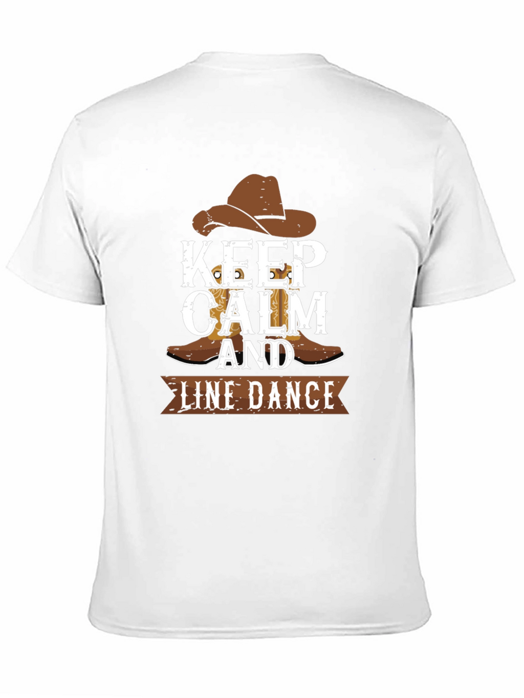 Keep Calm & Line Dance Graphic Tee