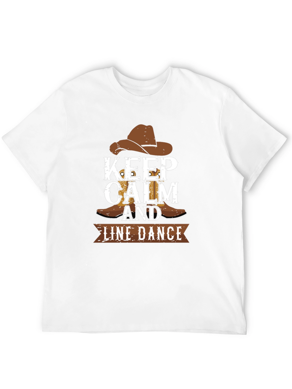 Keep Calm & Line Dance Graphic Tee
