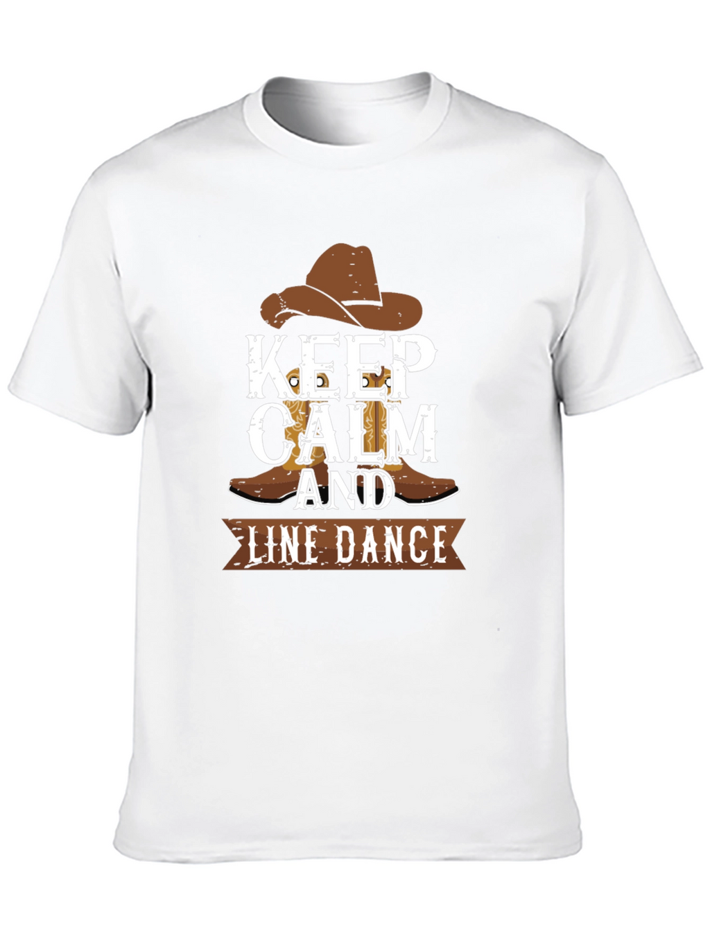 Keep Calm & Line Dance Graphic Tee