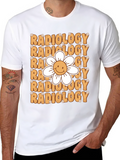 Radiology Flower Graphic Tee