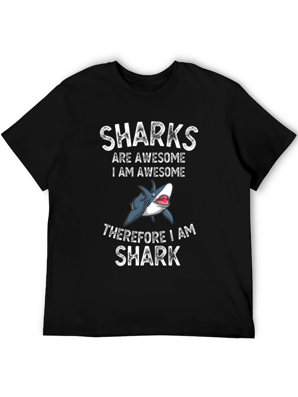Awesome Shark Graphic T-Shirt