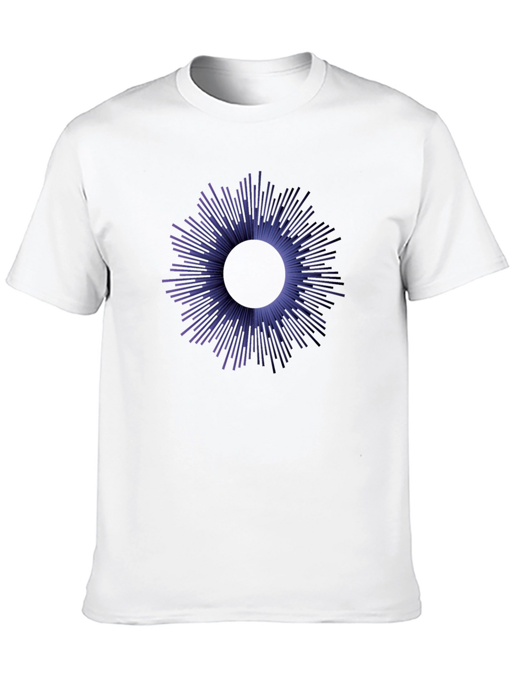 Abstract Burst Graphic Tee - Modern Style Soft Cotton