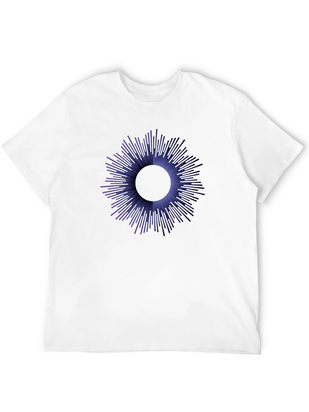 Abstract Burst Graphic Tee - Modern Style Soft Cotton