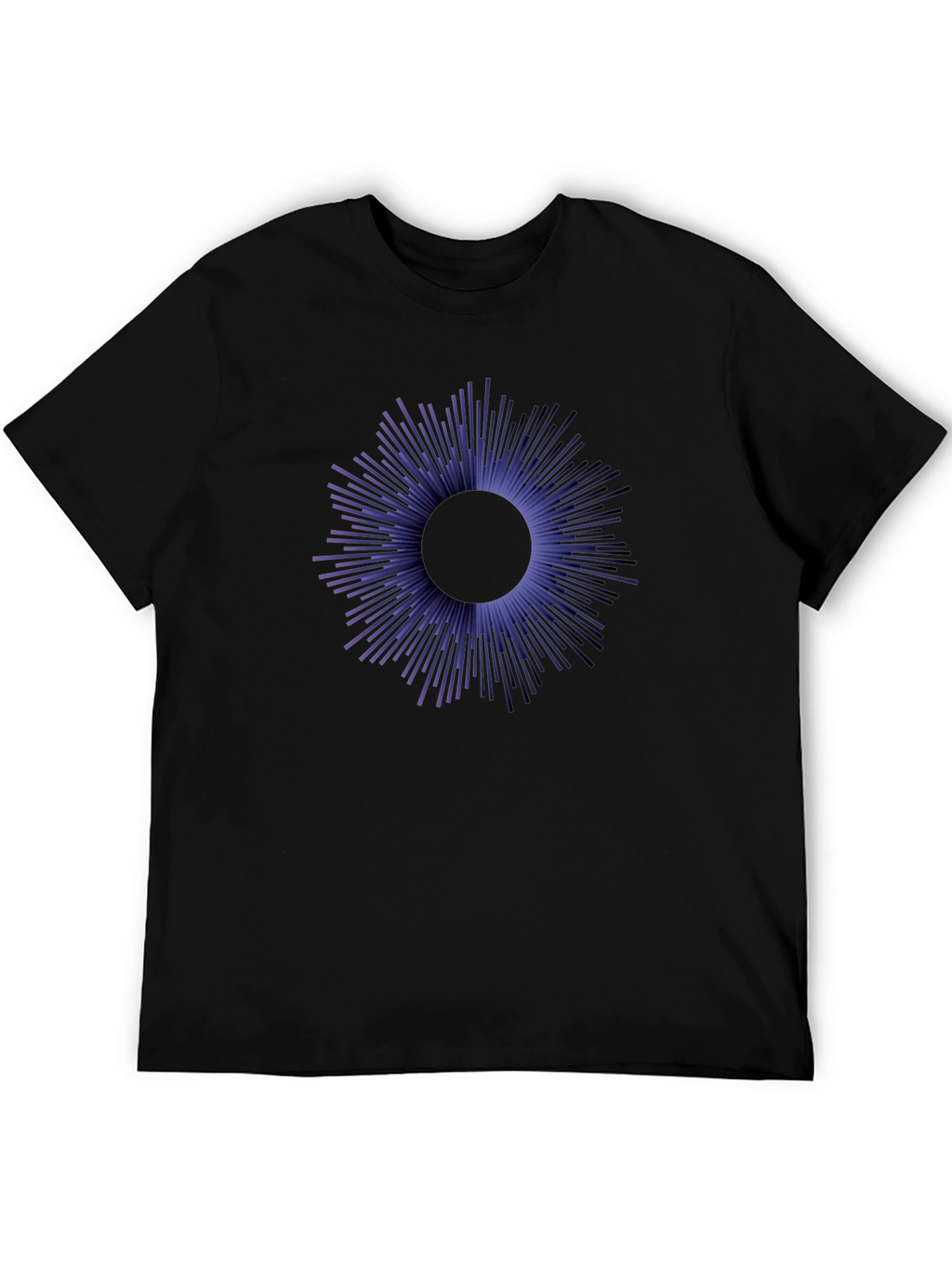 Abstract Burst Graphic Tee - Modern Style Soft Cotton