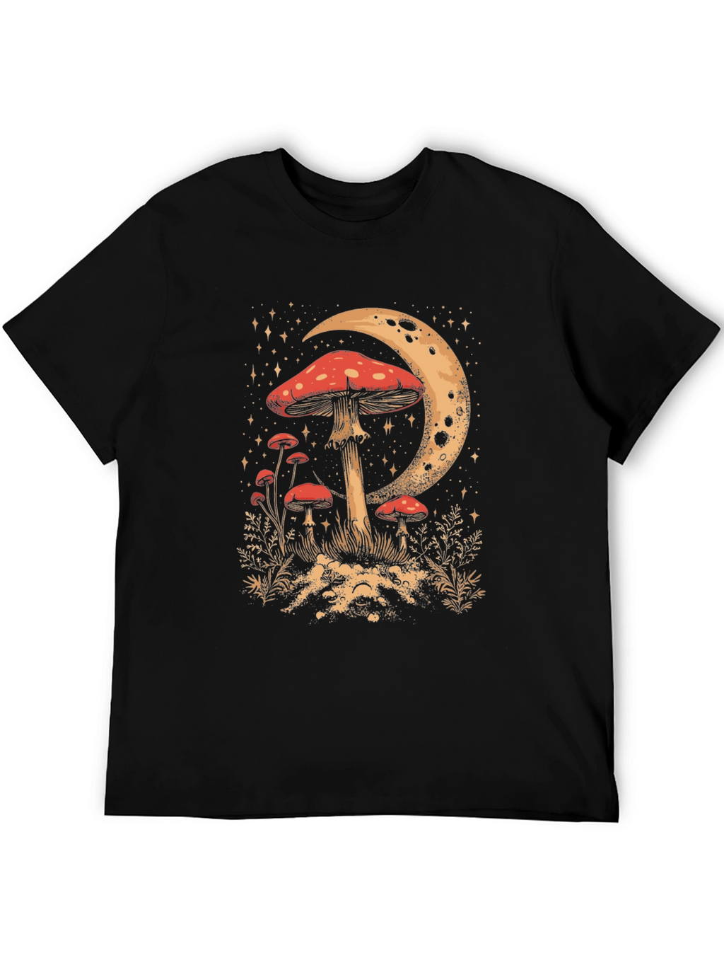 Mushroom Moon Graphic Tee