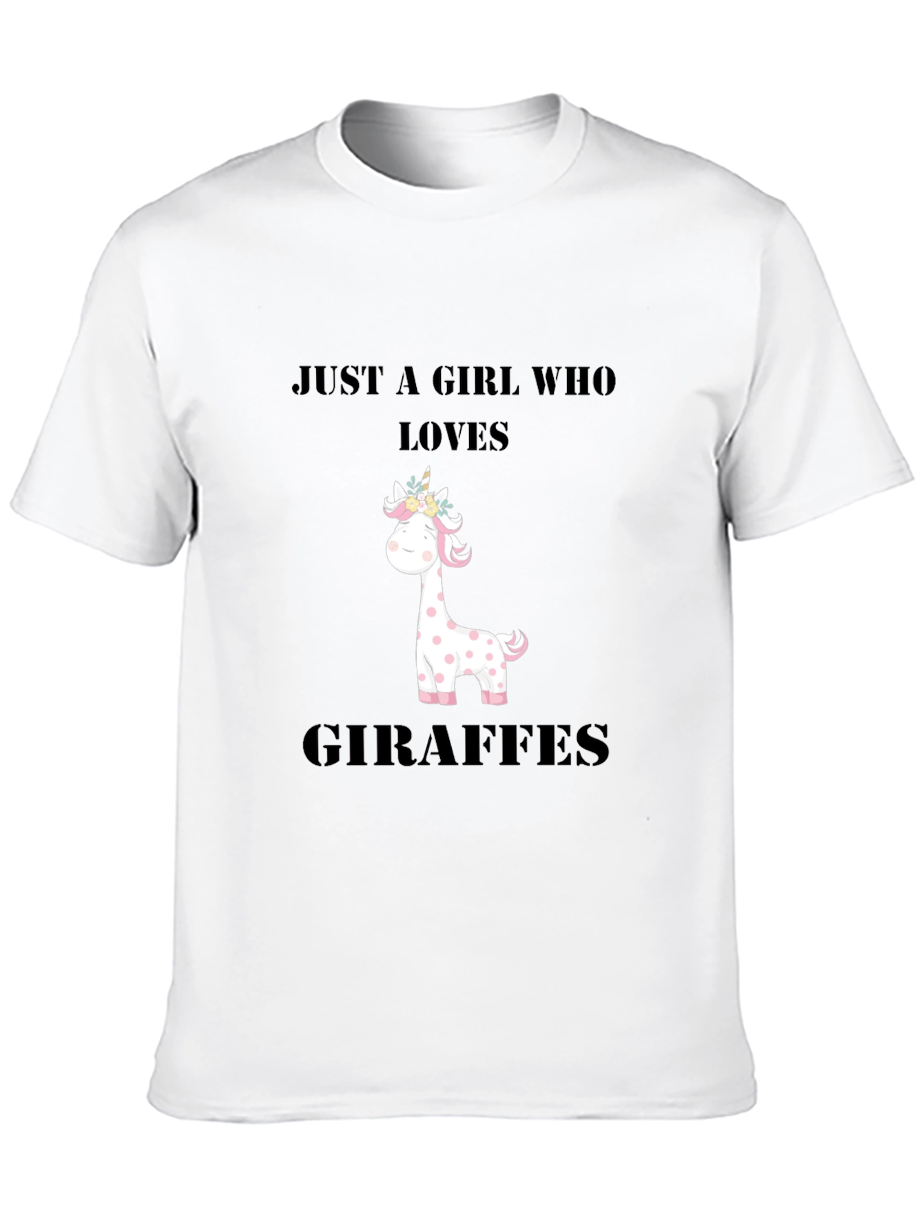 Giraffe Lover T-Shirt - Cute Animal Design