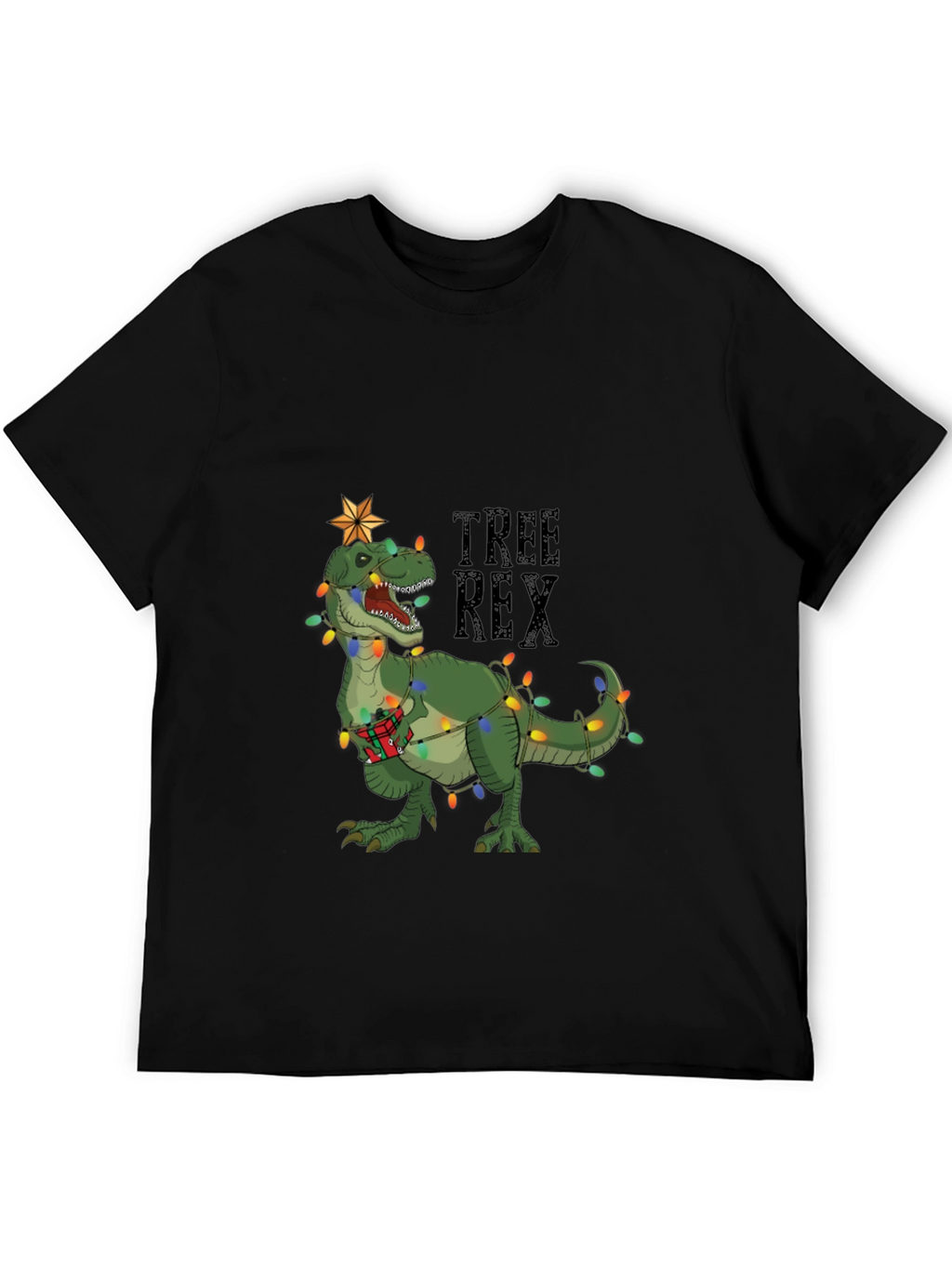 Tree Rex T-Shirt Funny Dinosaur Christmas Tee