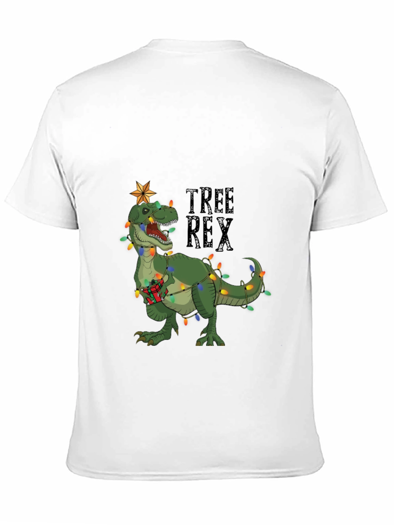 Tree Rex T-Shirt Funny Dinosaur Christmas Tee