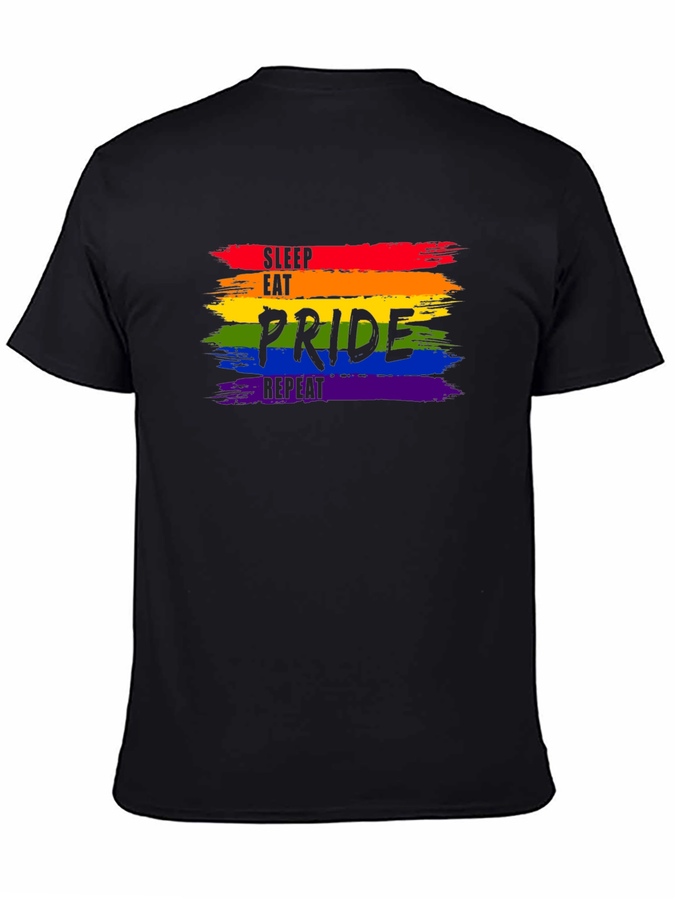 Pride Rainbow Tee - Sleep Eat Pride Repeat