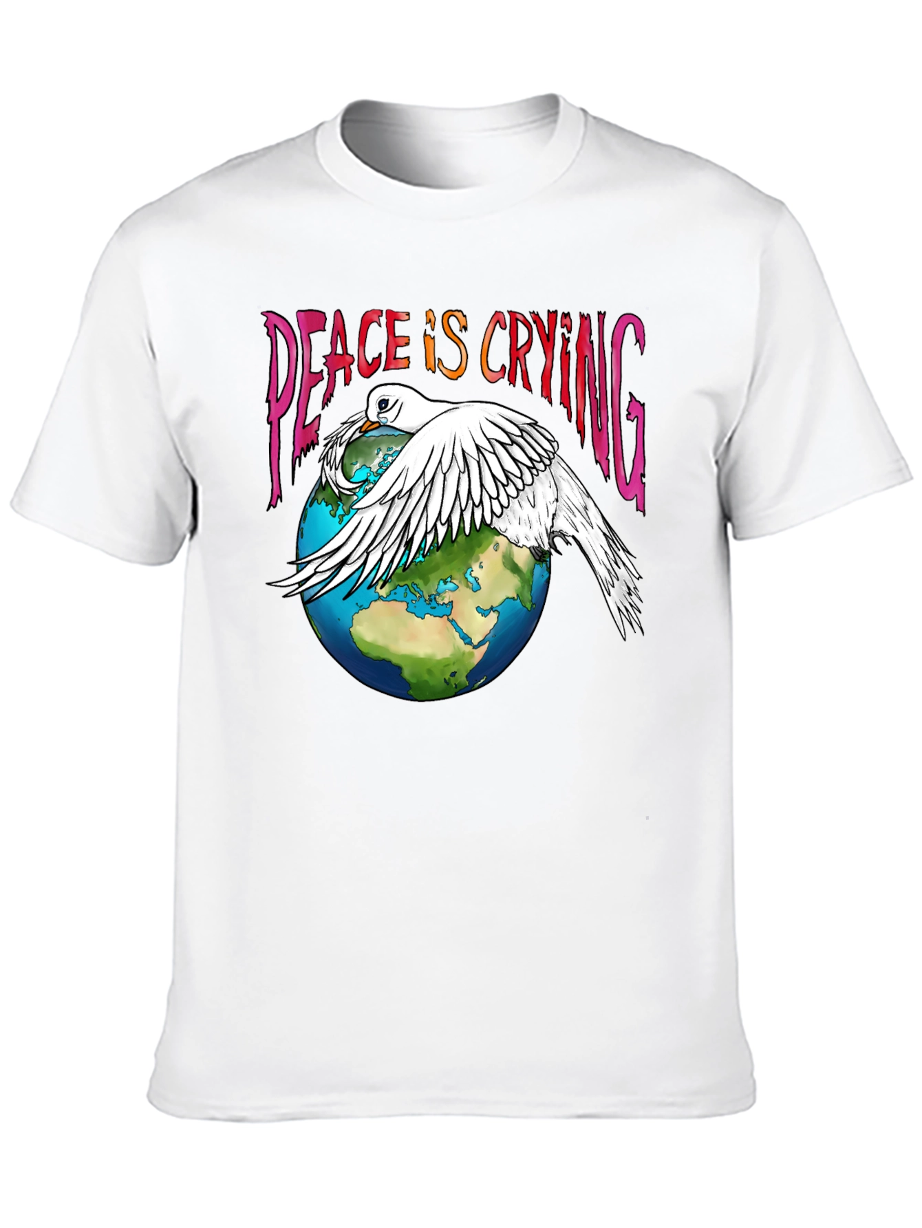 Peace is Crying Graphic Tee
