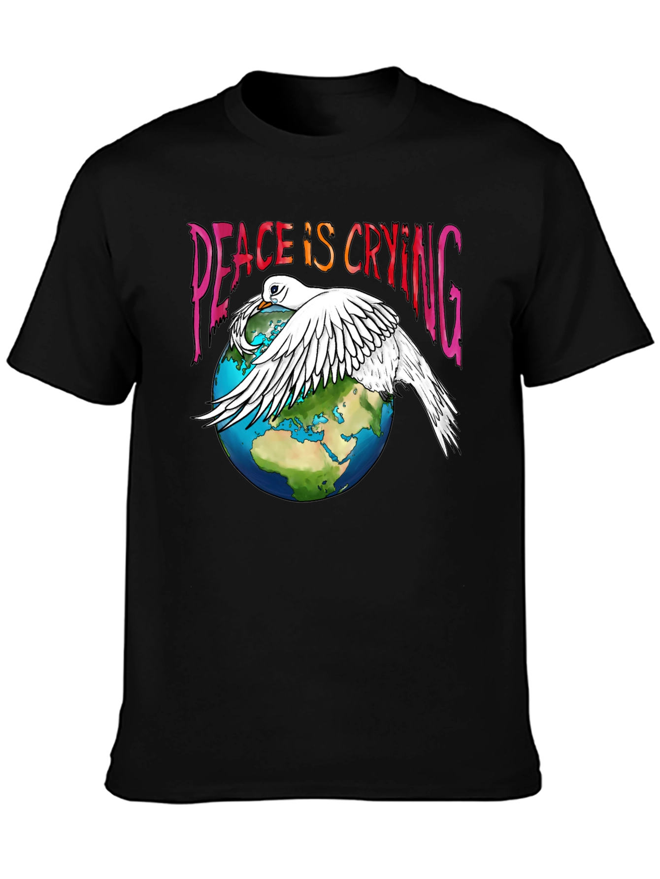 Peace is Crying Graphic Tee