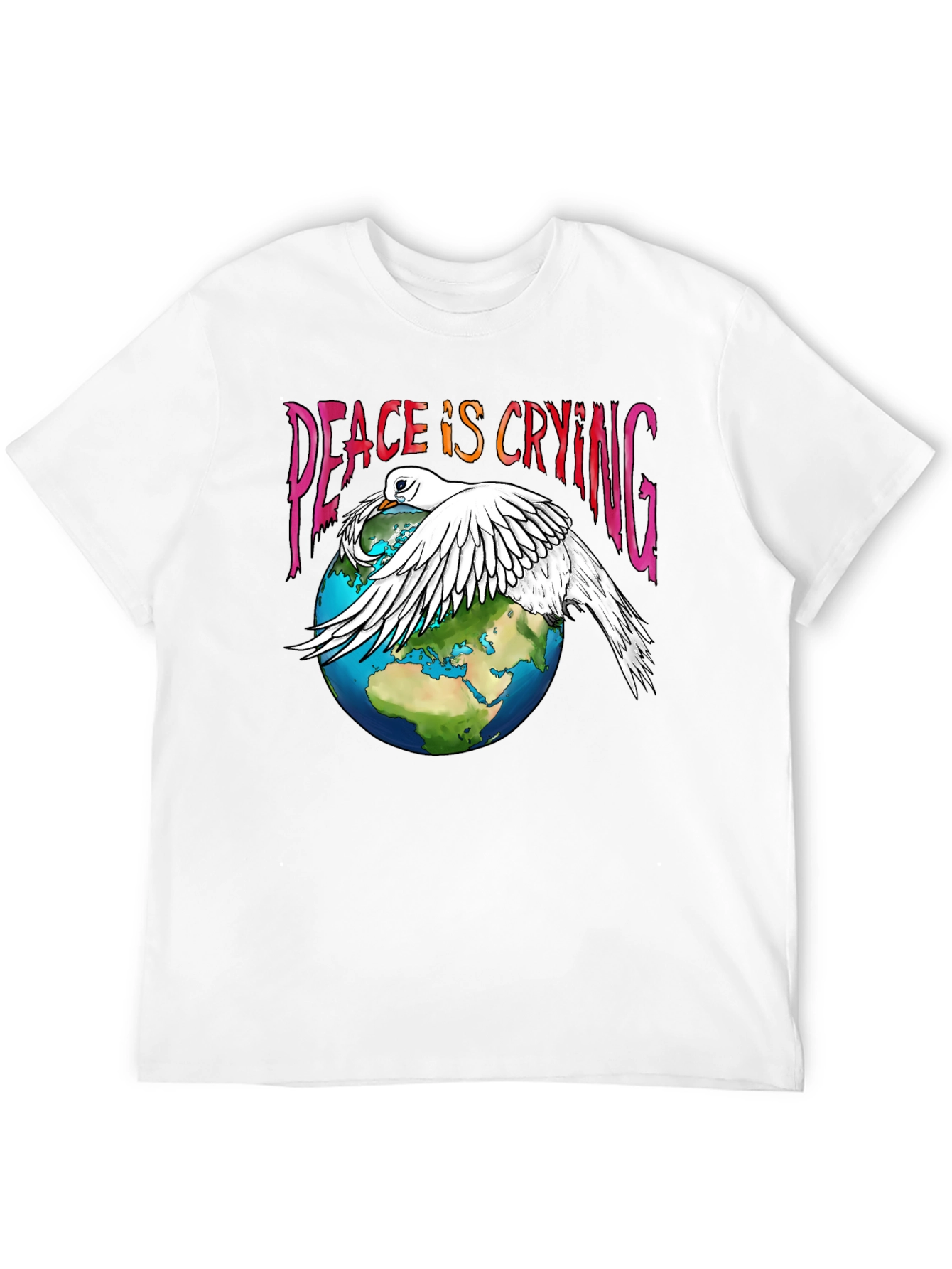 Peace is Crying Graphic Tee