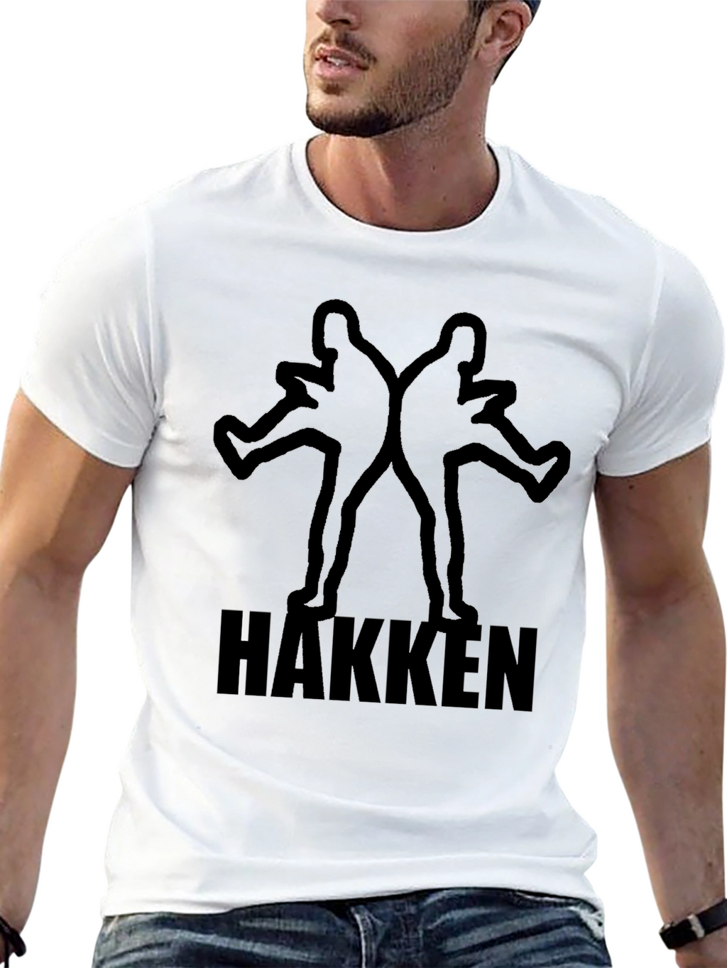 Hakken Dance Graphic T-Shirt - Black