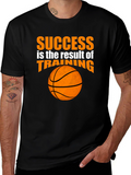 Success Basketball Training Graphic Tee