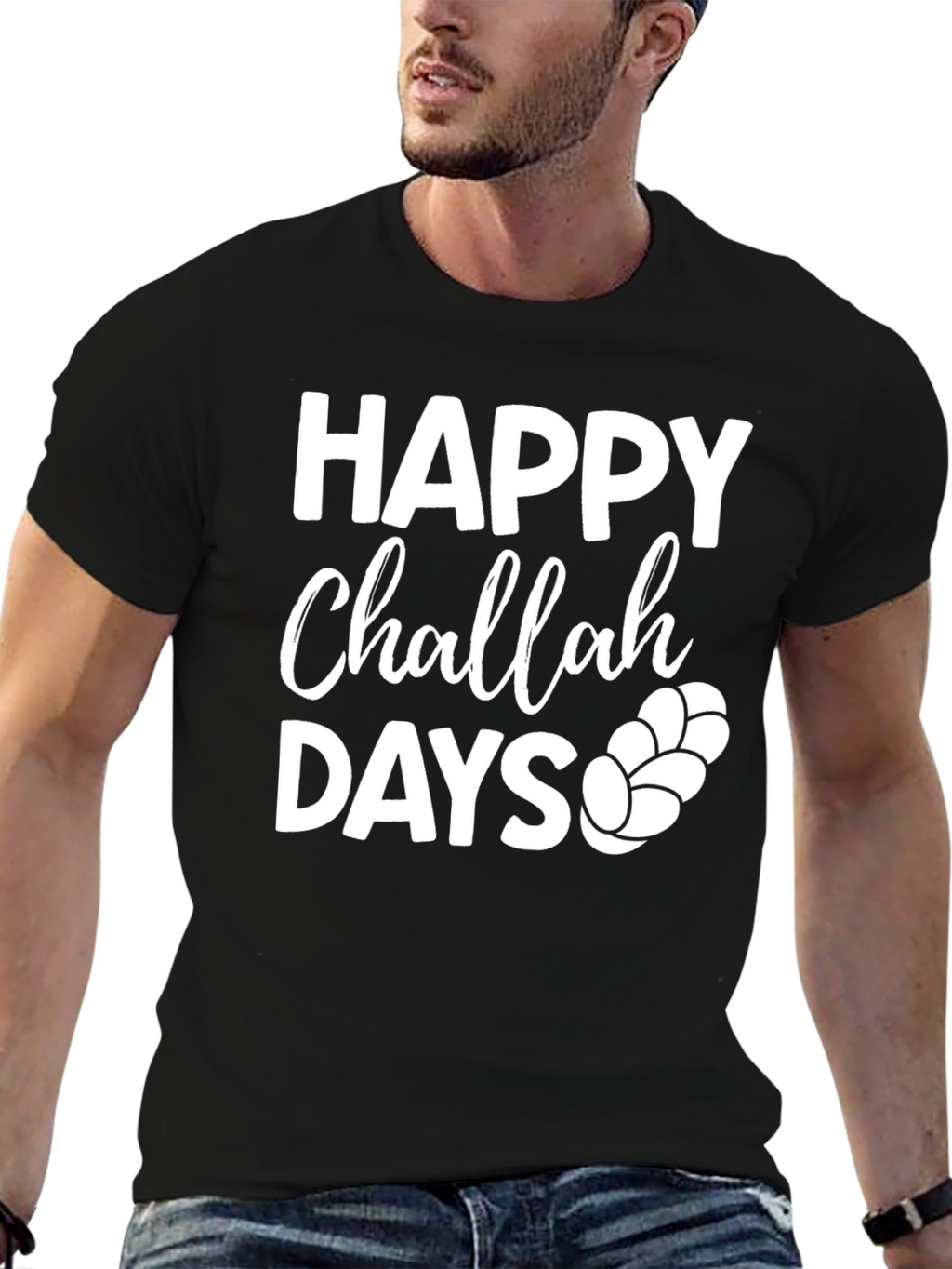 Happy Challah Days T-Shirt - Jewish Holiday Apparel