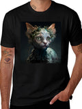Mystical Cat Creature T-Shirt