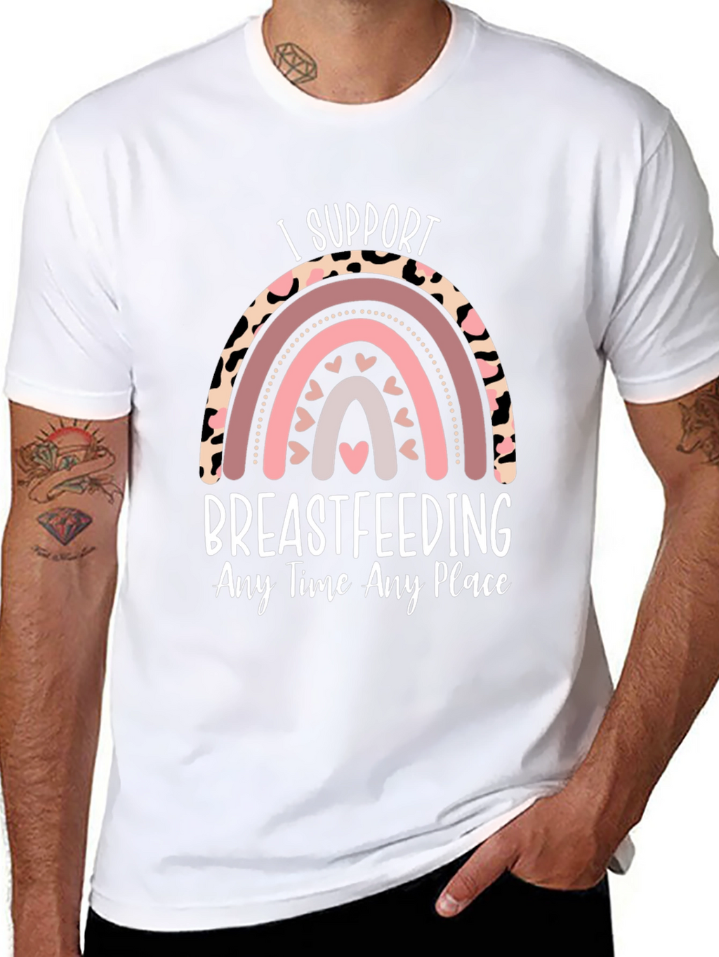 I Support Breastfeeding Graphic Tee