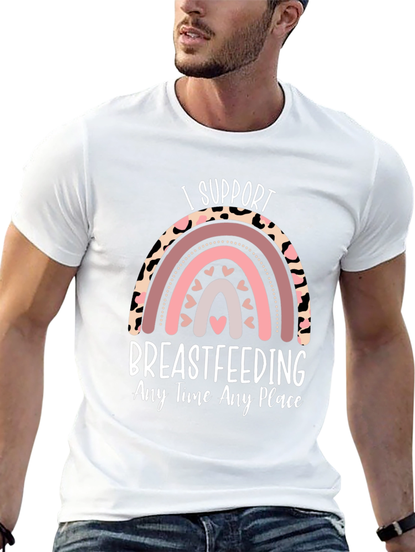 I Support Breastfeeding Graphic Tee
