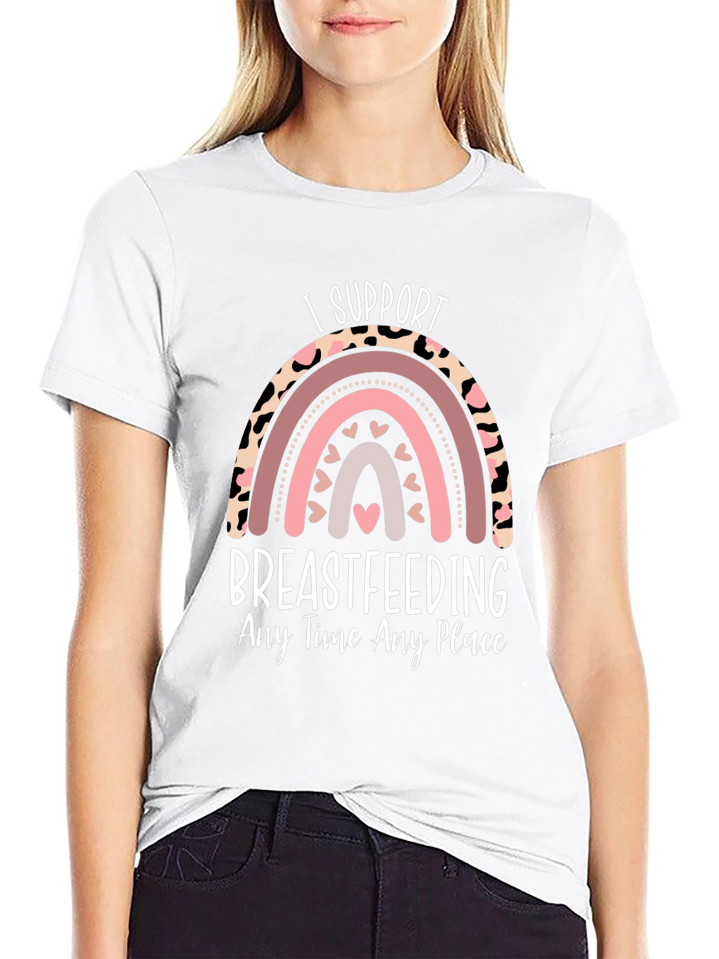 I Support Breastfeeding Graphic Tee