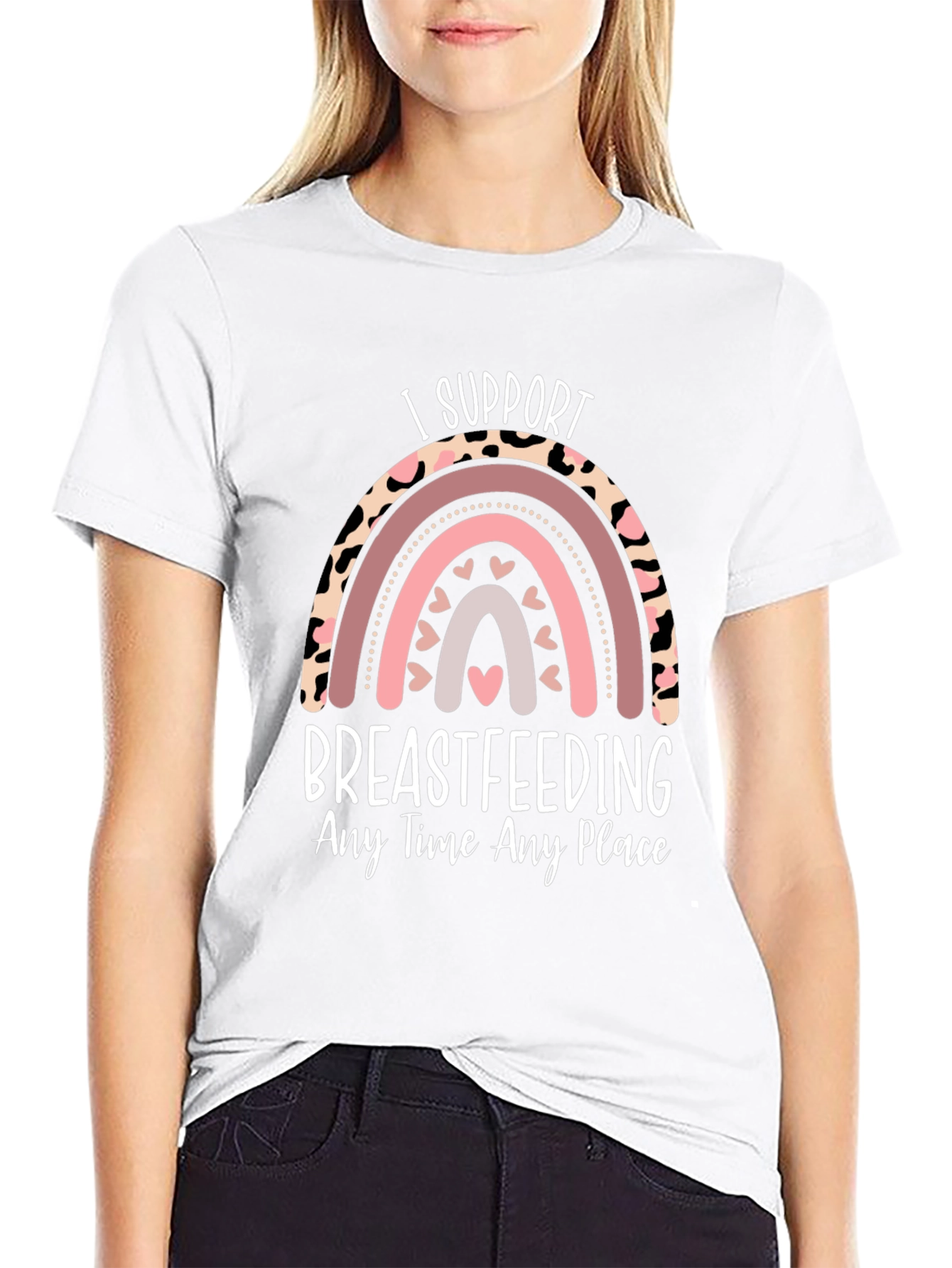I Support Breastfeeding Graphic Tee