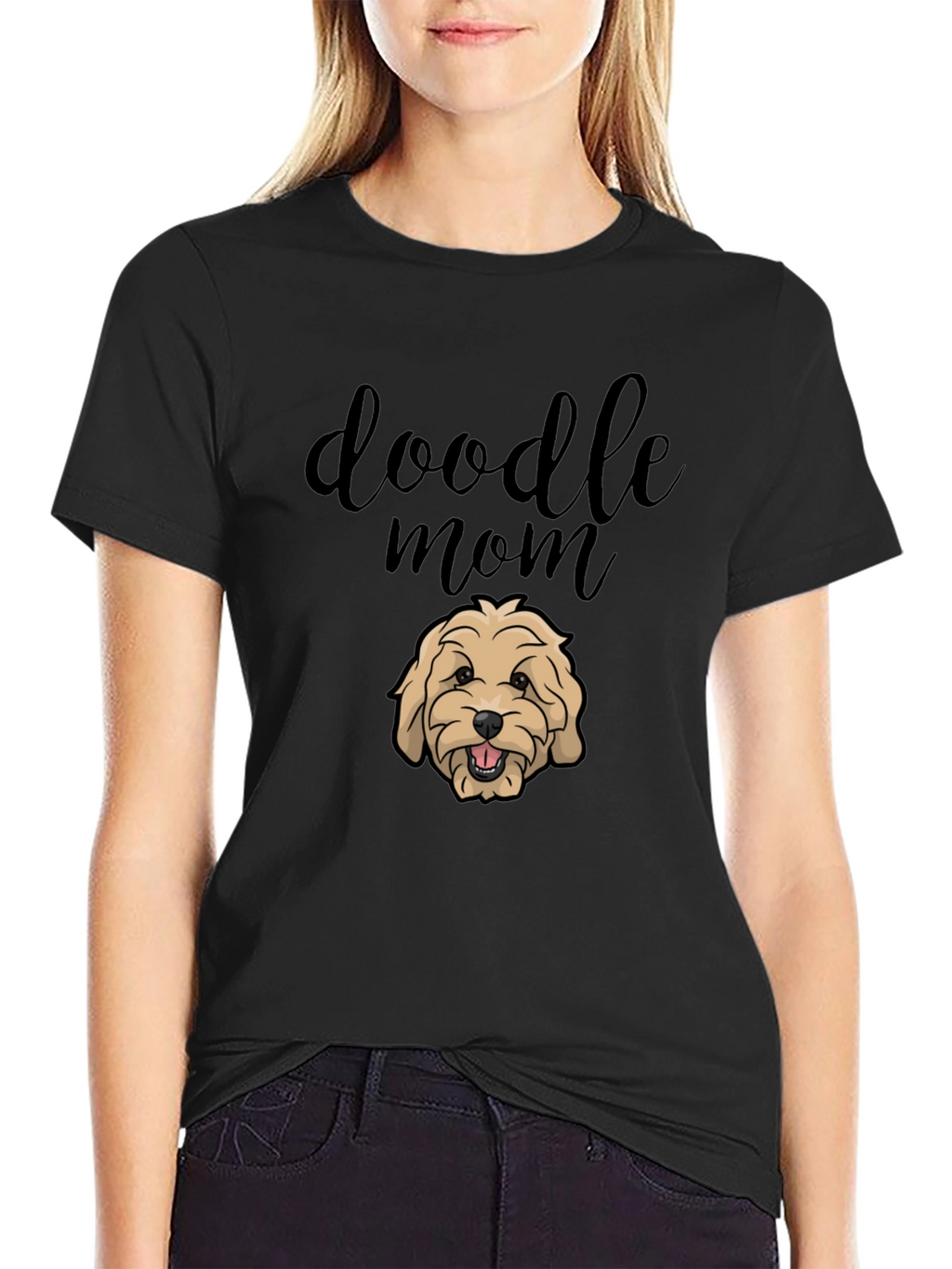 Doodle Mom T-Shirt - Cute Dog Lover Tee