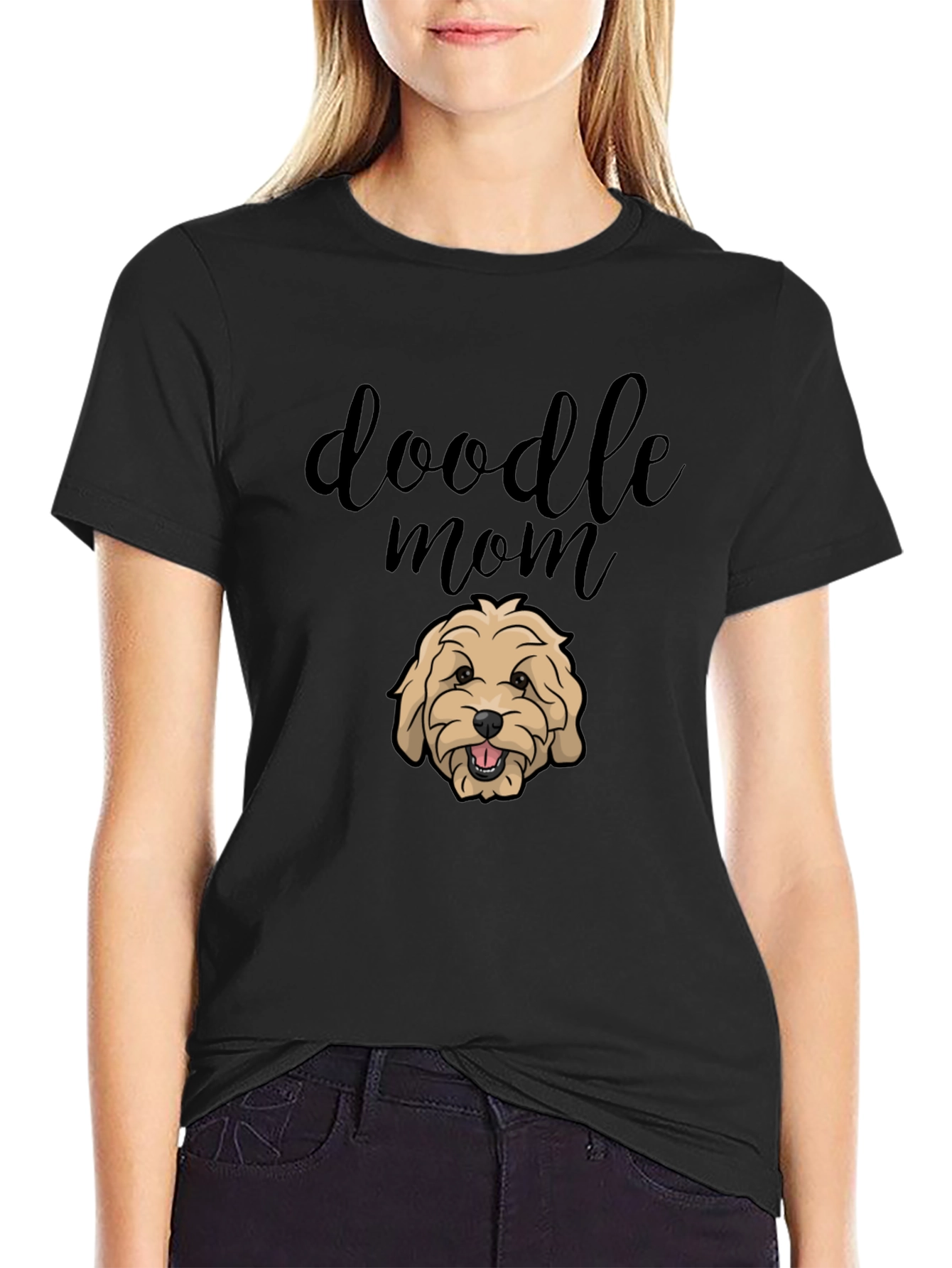 Doodle Mom T-Shirt - Cute Dog Lover Tee