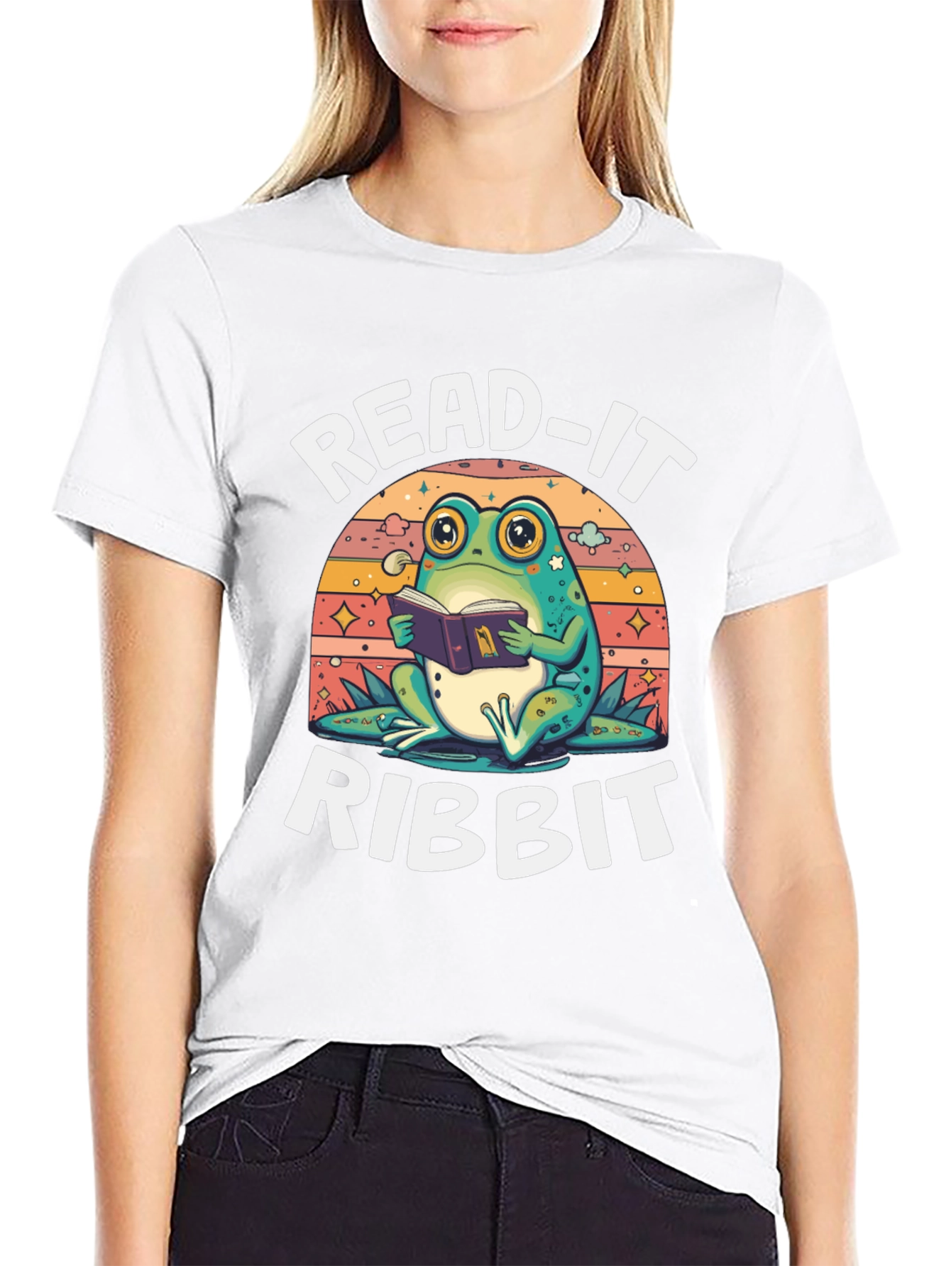 Read-It Ribbit Frog T-Shirt
