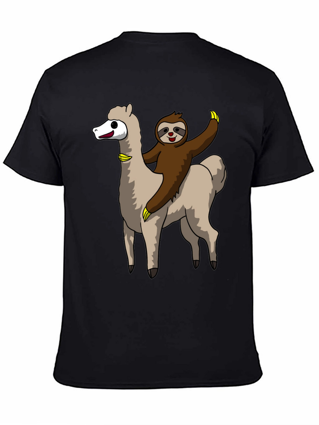 Sloth Riding Alpaca T-Shirt