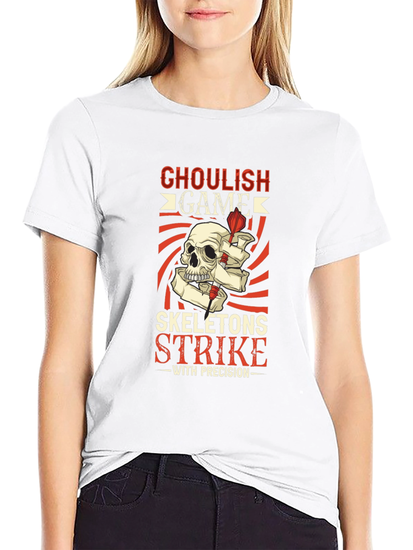 Ghoul Game Skull Dart T-Shirt