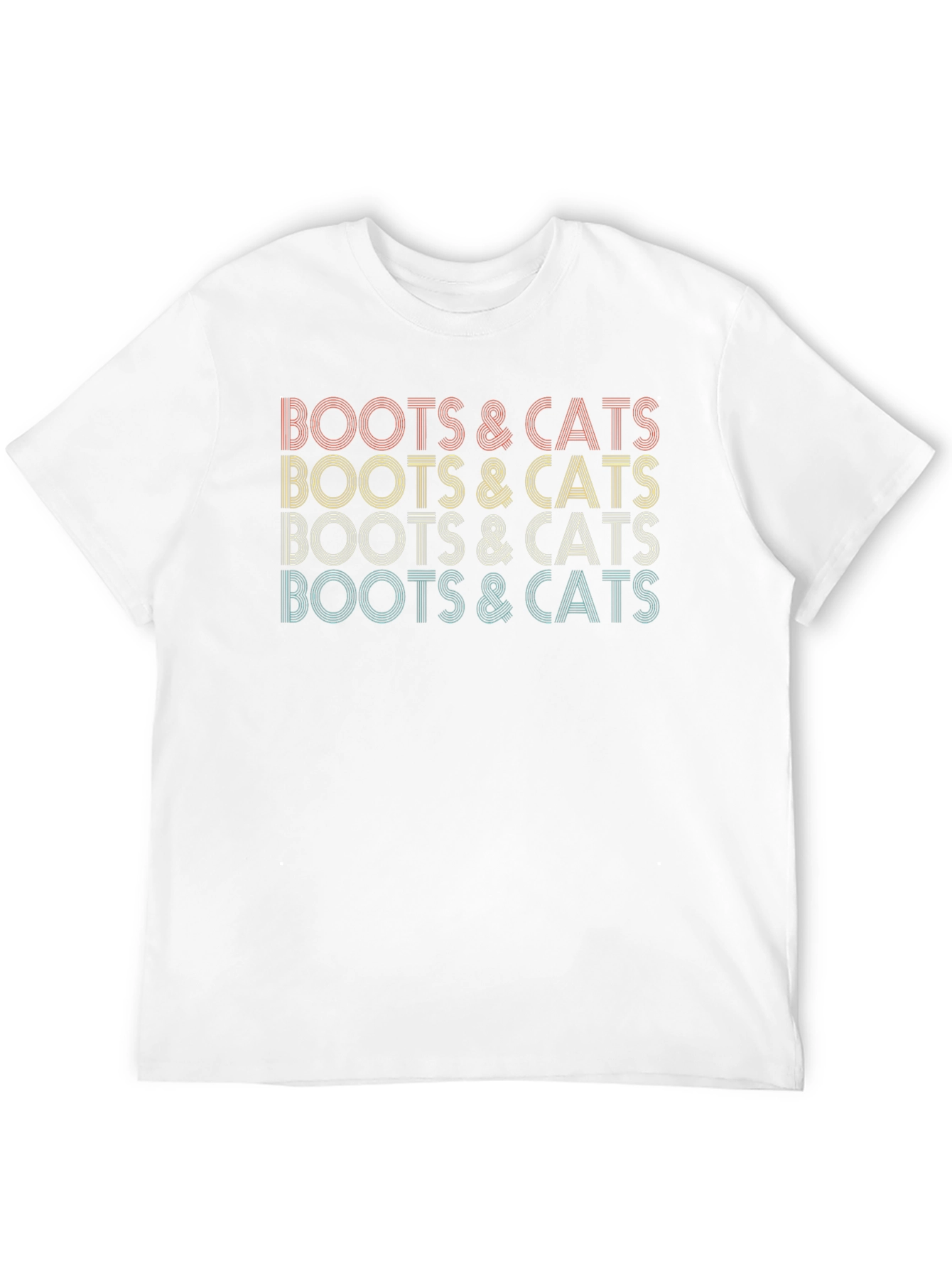 Boots & Cats Retro Graphic Tee