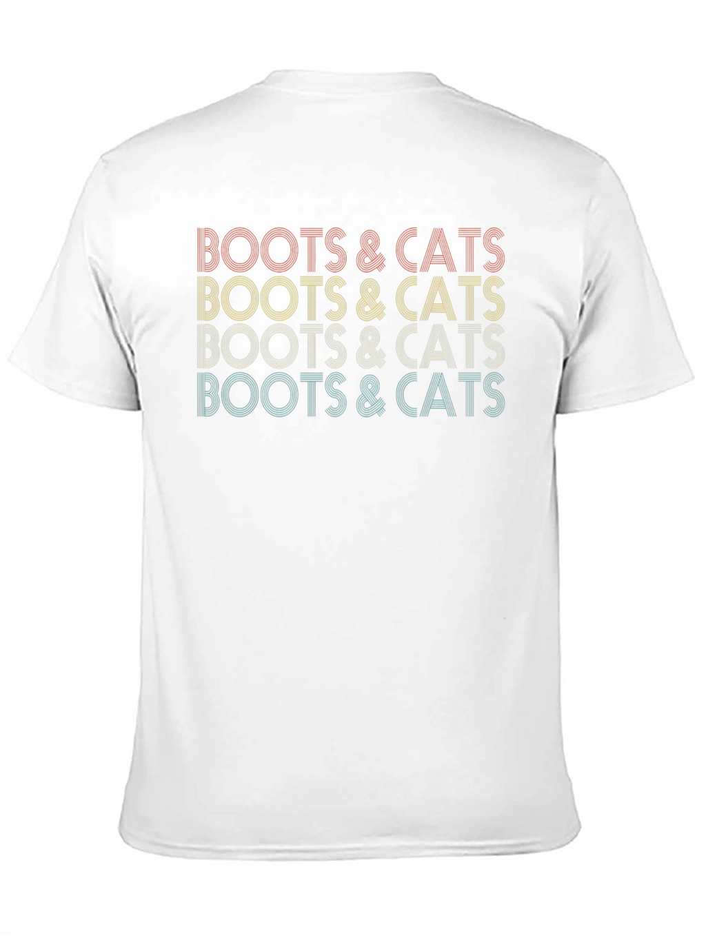 Boots & Cats Retro Graphic Tee