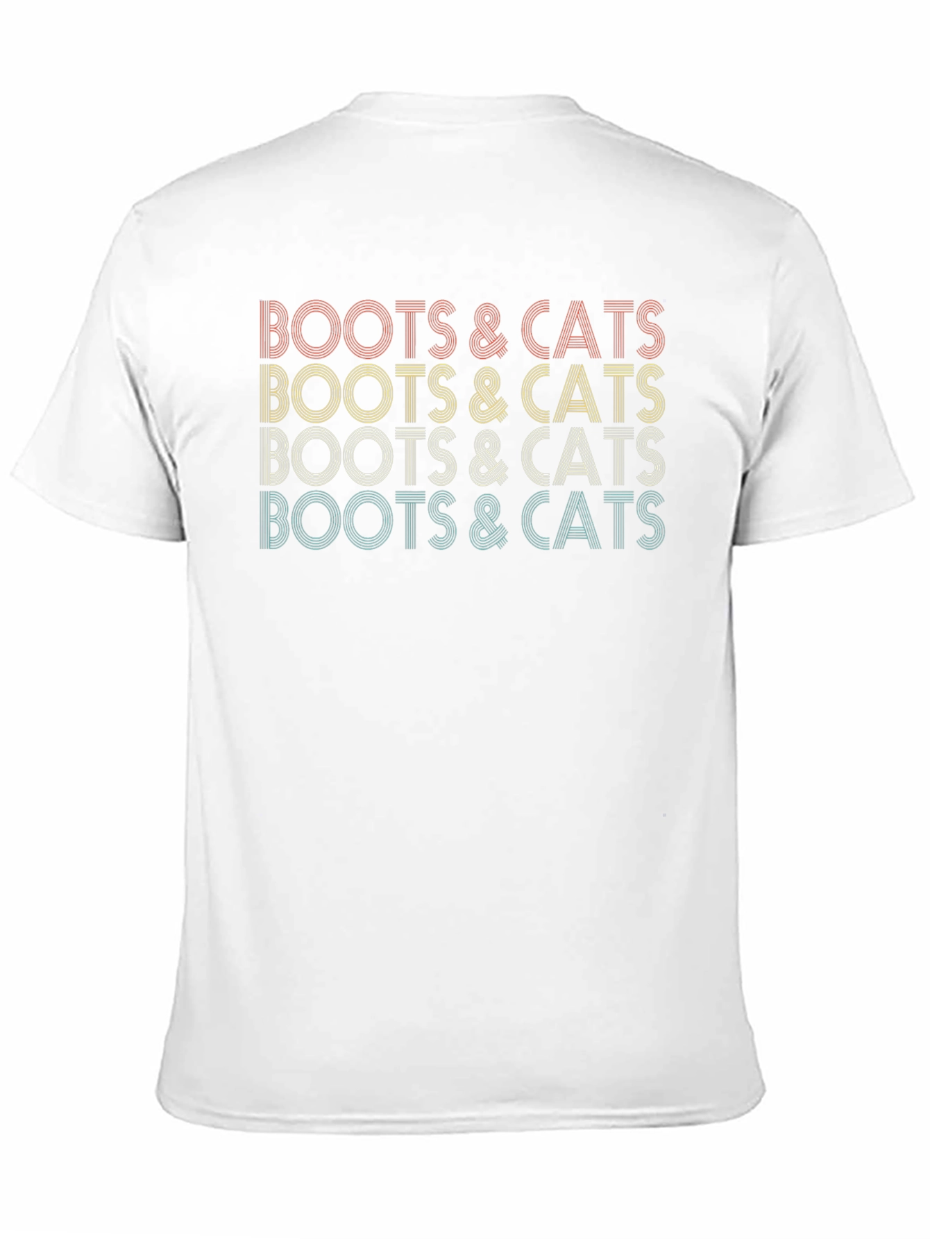 Boots & Cats Retro Graphic Tee