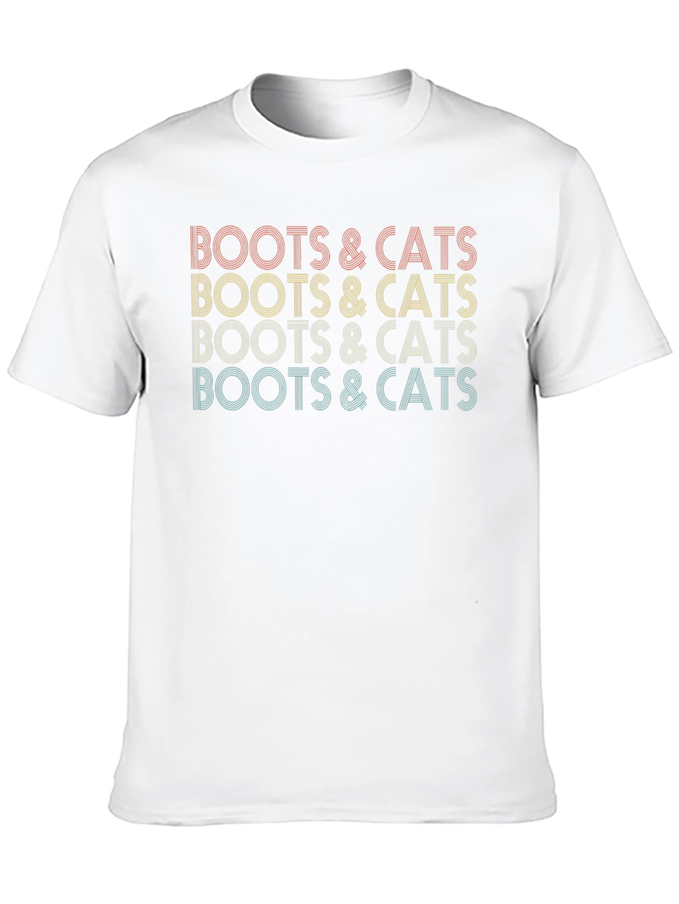 Boots & Cats Retro Graphic Tee