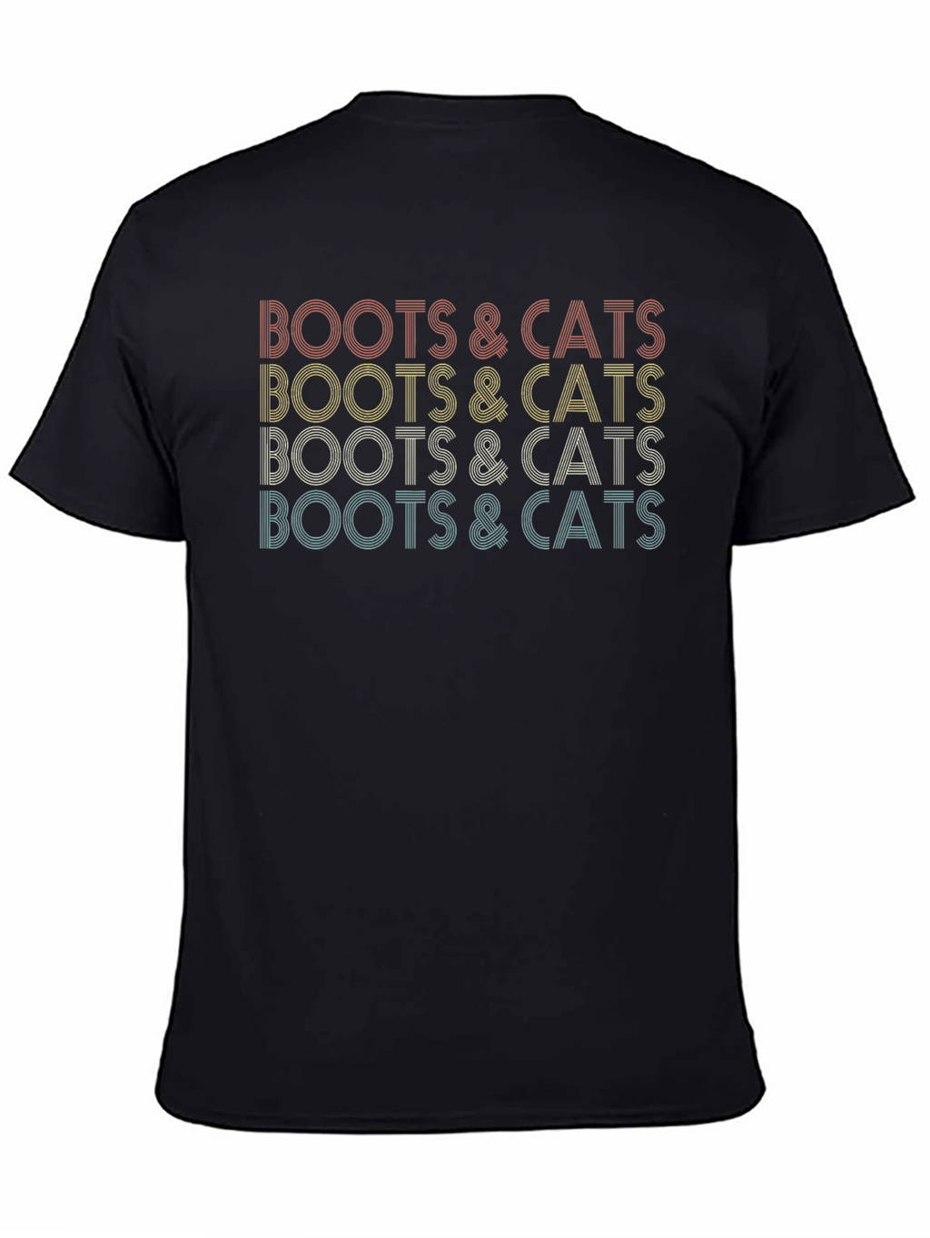 Boots & Cats Retro Graphic Tee