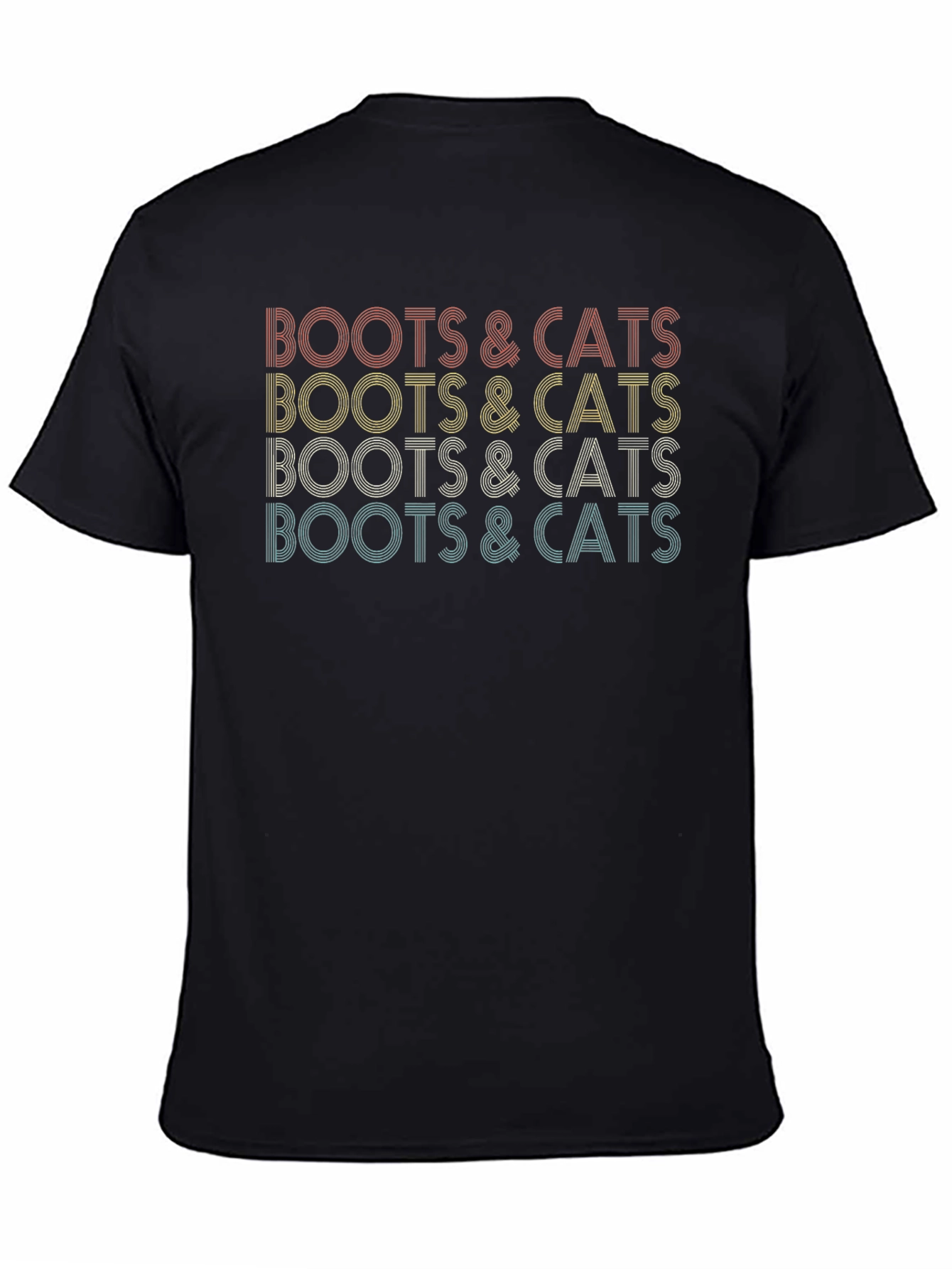 Boots & Cats Retro Graphic Tee