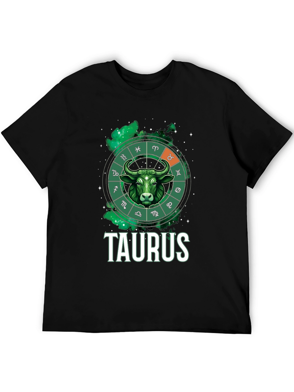 Taurus Zodiac Graphic Tee - Bull Sign T-Shirt