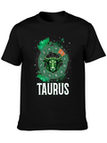 Taurus Zodiac Graphic Tee - Bull Sign T-Shirt