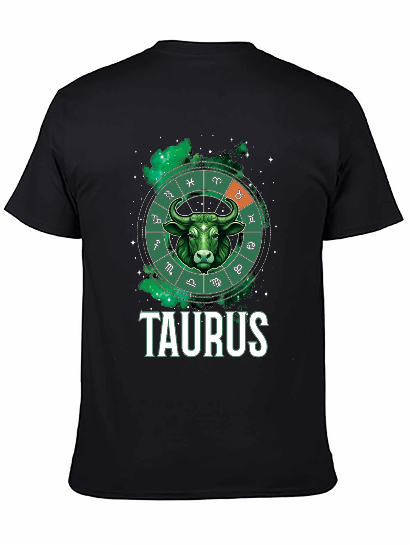 Taurus Zodiac Graphic Tee - Bull Sign T-Shirt