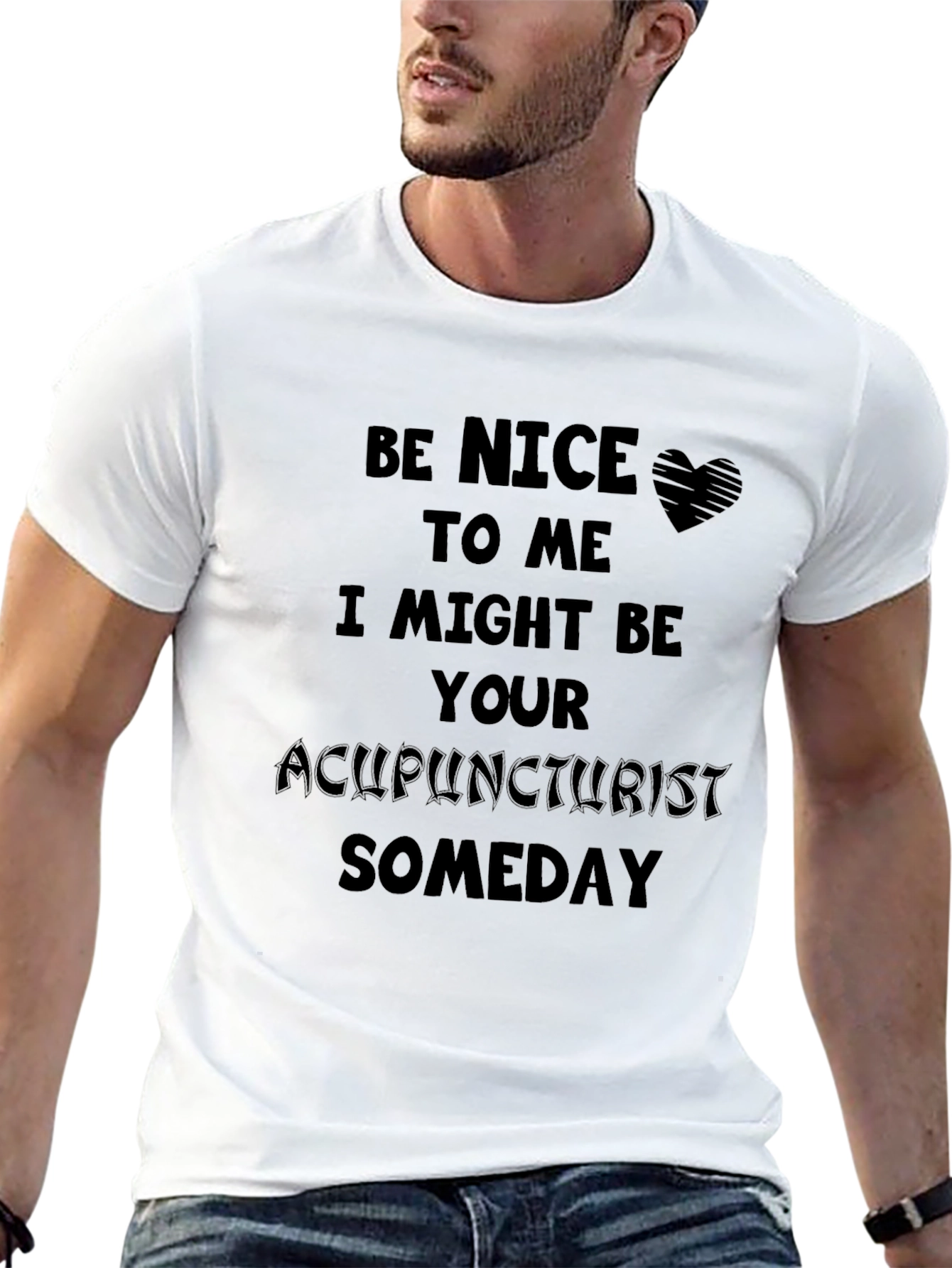 Acupuncturist Someday T-Shirt - Black